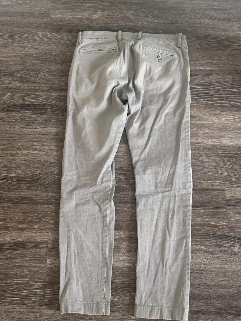 J. Crew Light Gray Slim Stretch Chinos